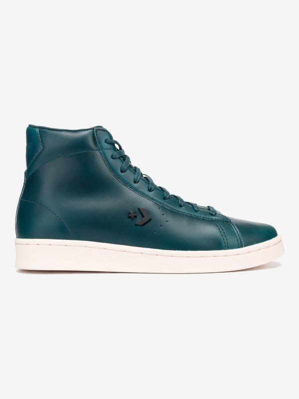 Pro Leather Unlined Kotníková obuv Converse Zelená
