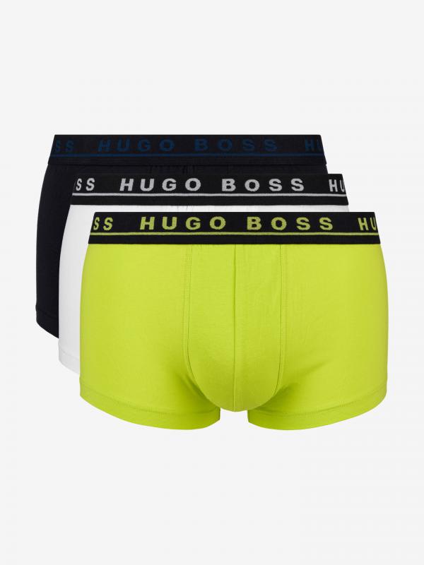 Boxerky 3 ks BOSS Bílá