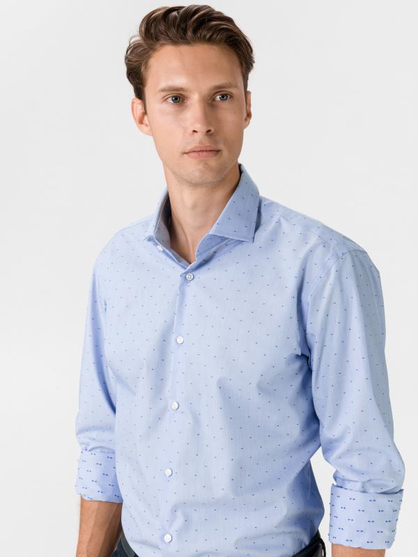 Gordon Košile BOSS Modrá
