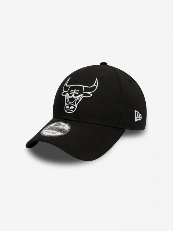 Chicago Bulls Outline 9Forty Kšiltovka New Era Černá