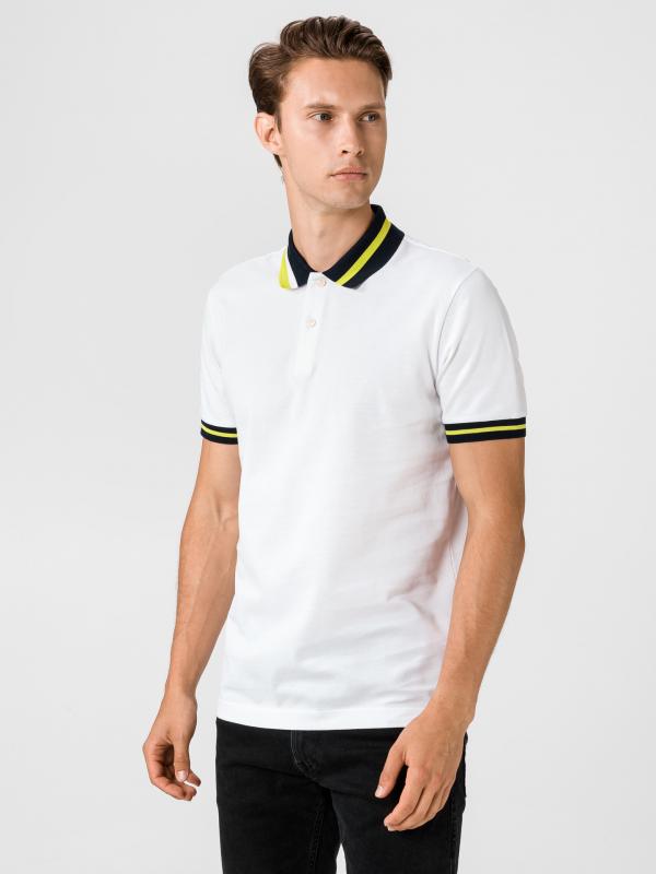 Parlay 82 Polo triko BOSS Bílá