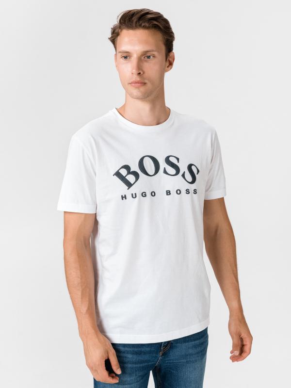 Triko BOSS Bílá
