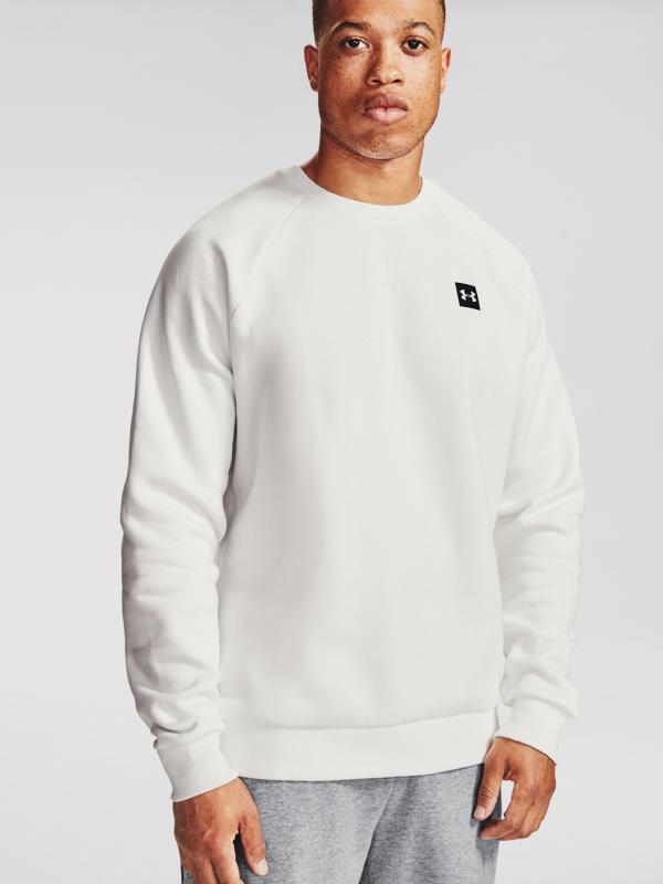 Rival Fleece Mikina Under Armour Bílá