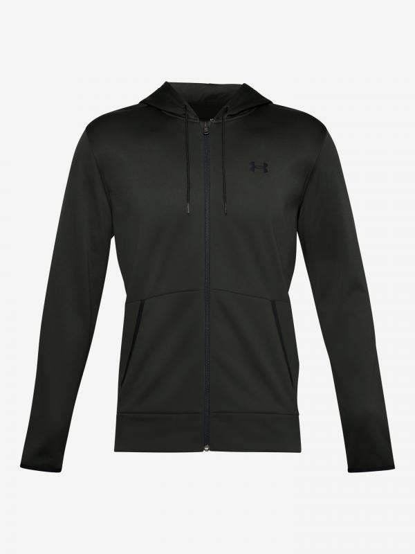 Armour Fleece Mikina Under Armour Zelená