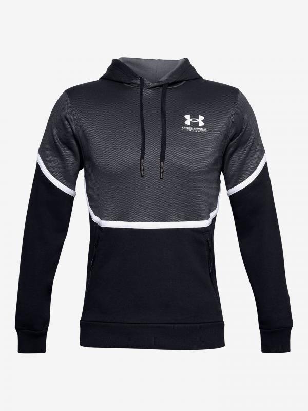 Rival Fleece AMP Mikina Under Armour Černá