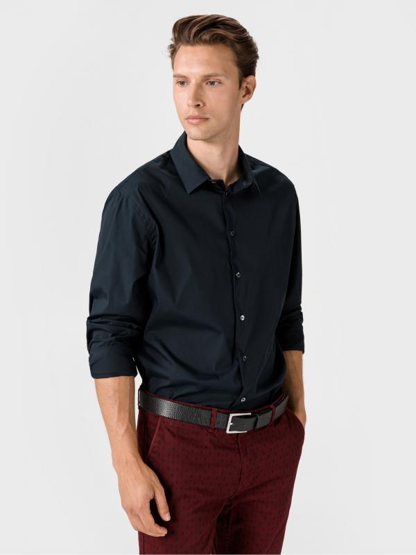 Košile Giorgio Armani Modrá