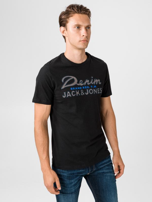 Application Triko Jack & Jones Černá