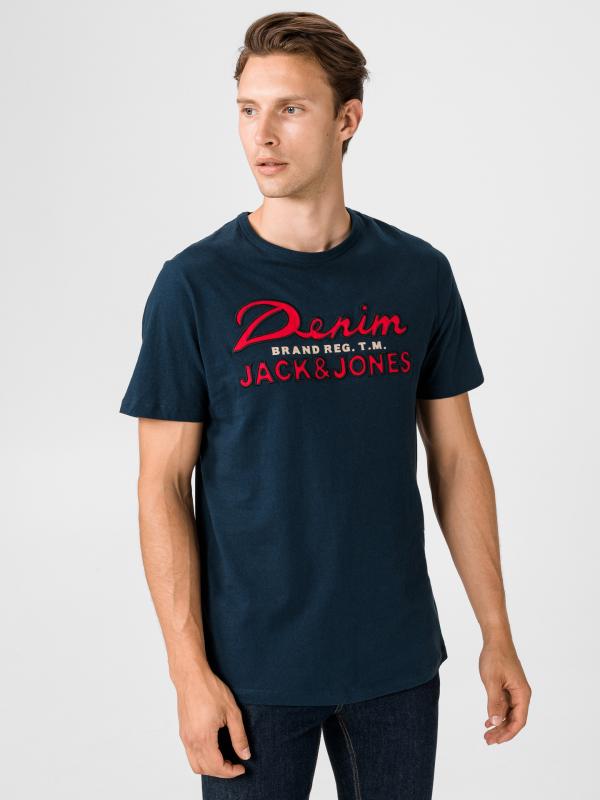 Application Triko Jack & Jones Modrá