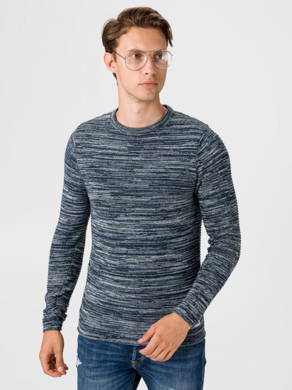 30 Marlon Svetr Jack & Jones Modrá