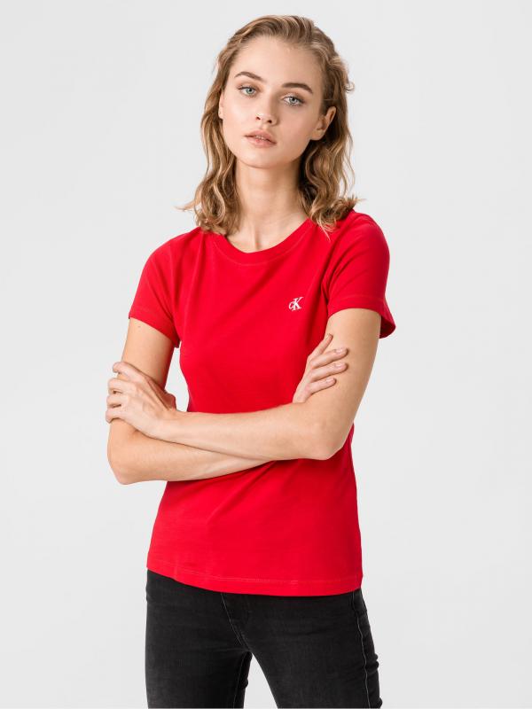 Triko Calvin Klein Červená
