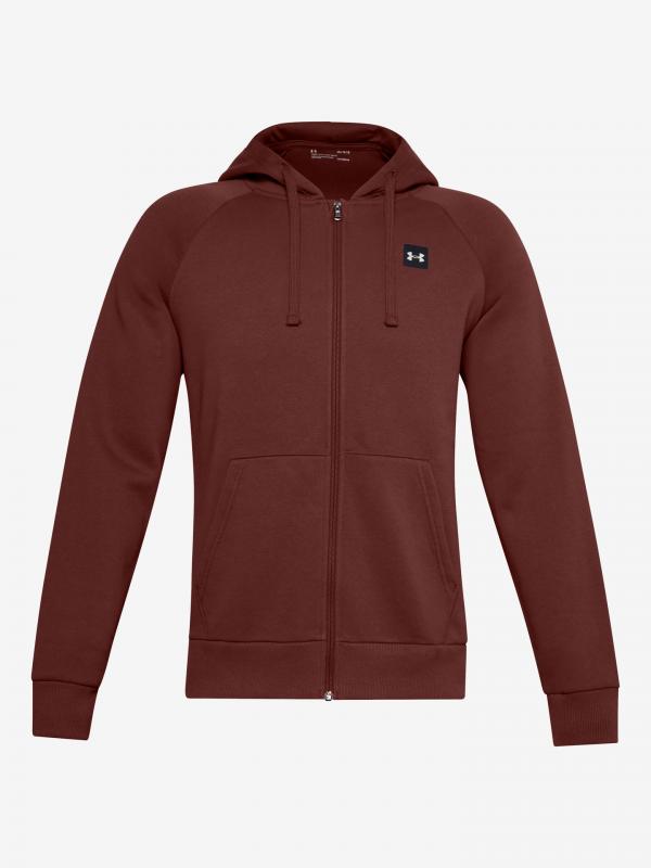 Rival Fleece Mikina Under Armour Červená