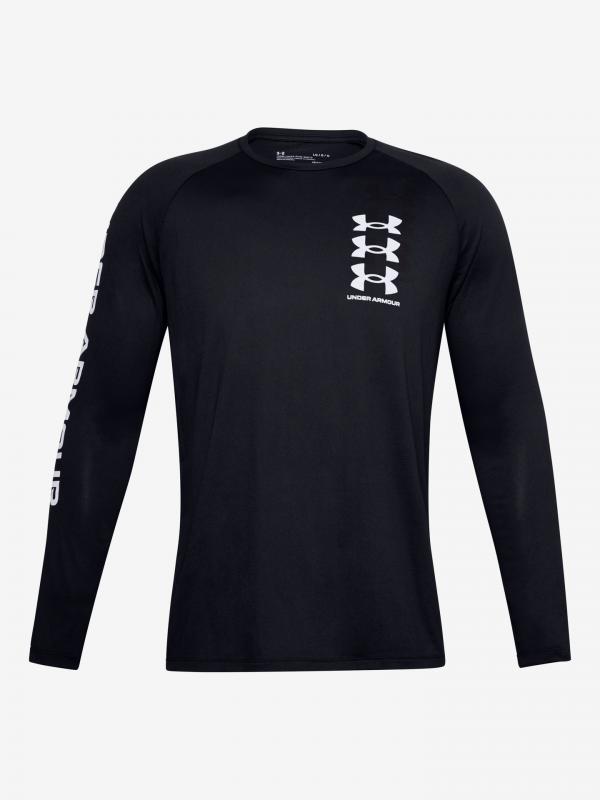 Tech Triple Logo Triko Under Armour Černá