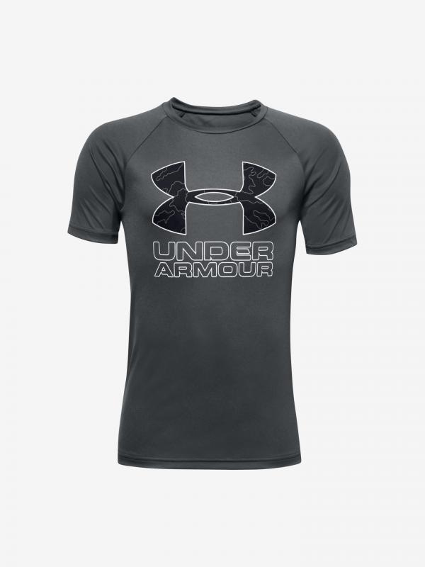 Tech™ Hybrid Triko dětské Under Armour Šedá