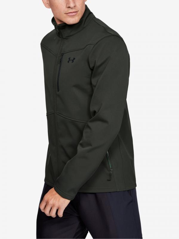 ColdGear® Infrared Shield Bunda Under Armour Zelená