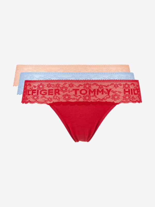 Kalhotky 3 ks Tommy Hilfiger Modrá
