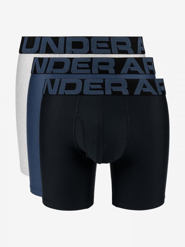 Boxerky 3 ks Under Armour Černá