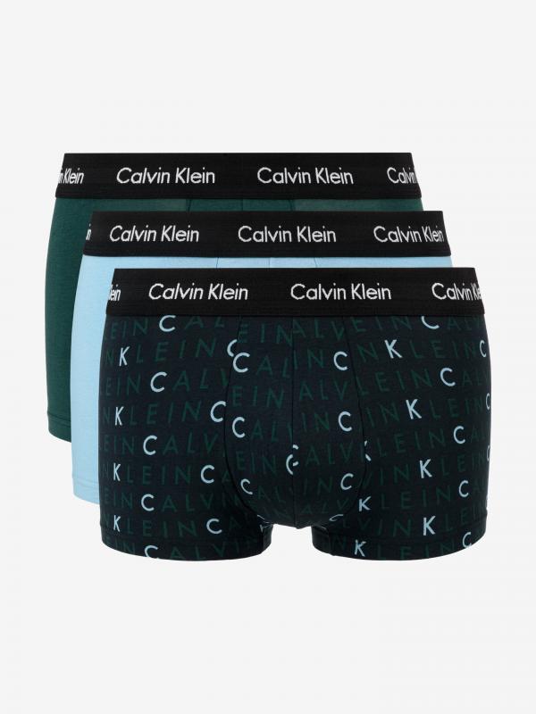 Boxerky 3 ks Calvin Klein Modrá