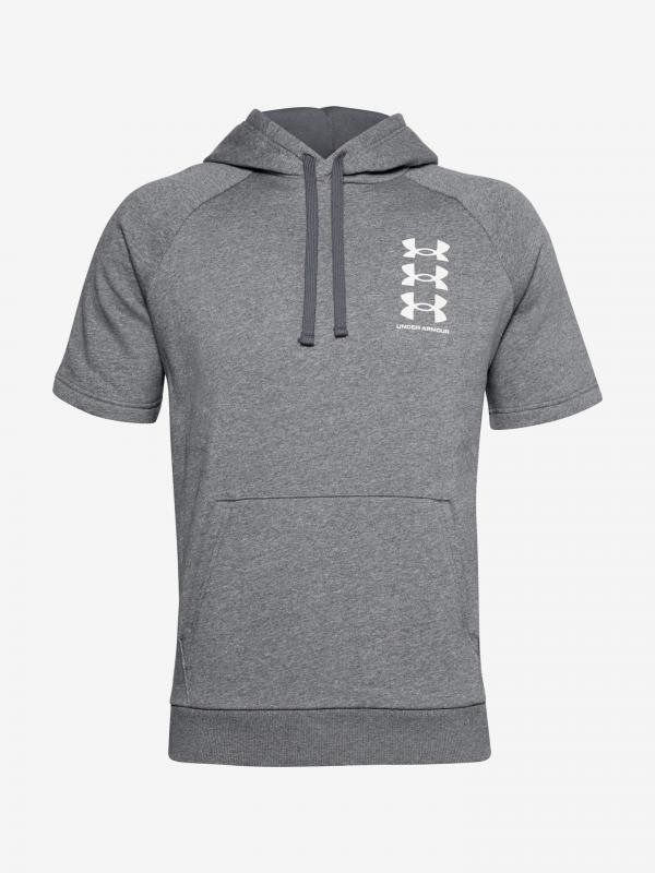 Rival Fleece Multilogo Mikina Under Armour Šedá