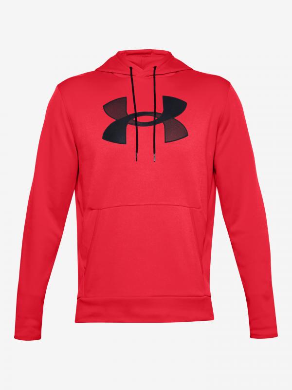 Armour Fleece® Big Logo Mikina Under Armour Červená