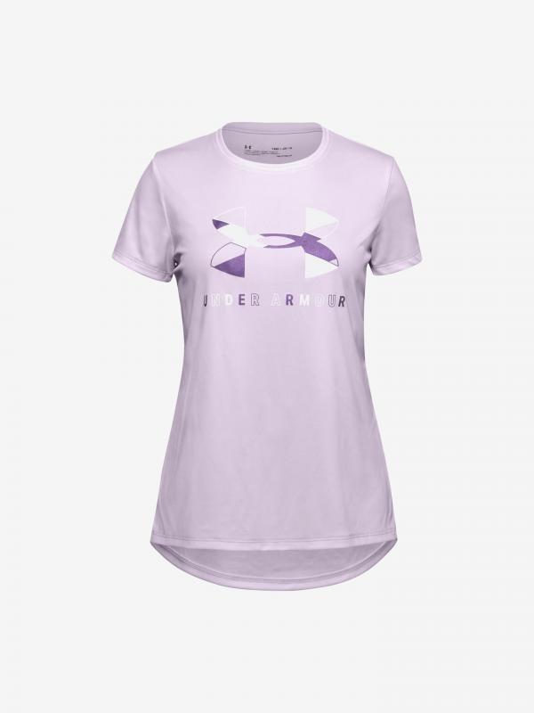 Tech™ Triko dětské Under Armour Fialová