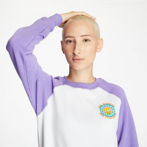 Vans x The Simpsons Crewneck White/ Purple