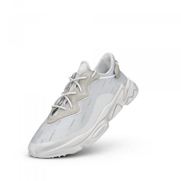 adidas Ozweego Crystal White/ Crystal White/ Blur Green