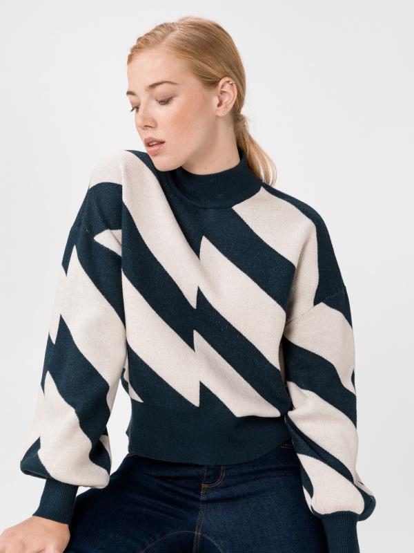 Labinew Svetr Vero Moda Modrá
