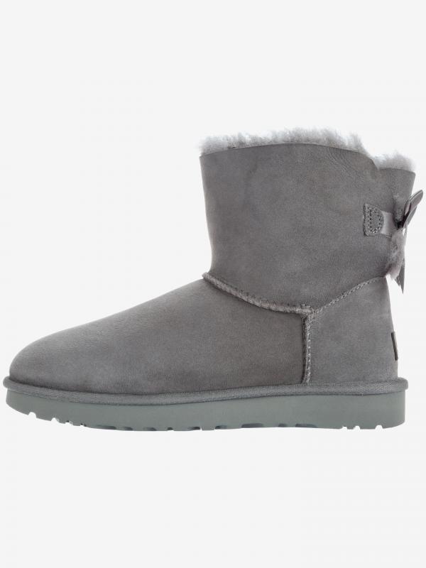 Mini Bailey Bow II Sněhule UGG Šedá