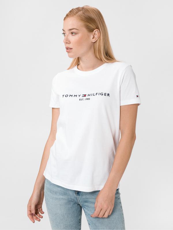 Essential Triko Tommy Hilfiger Bílá