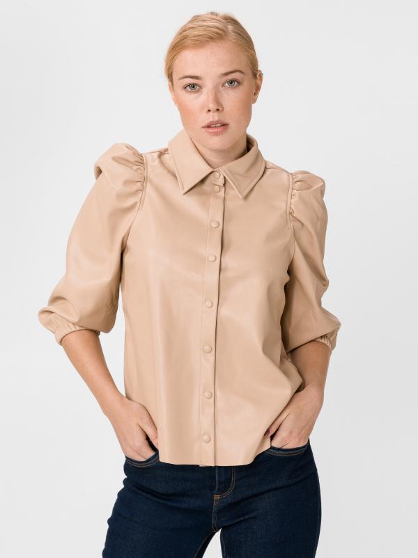 Butter Lola Košile Vero Moda Béžová