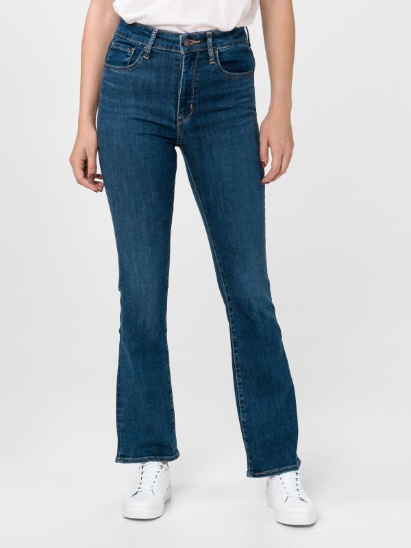 725™ High-Waisted Bootcut Jeans Levi's® Modrá