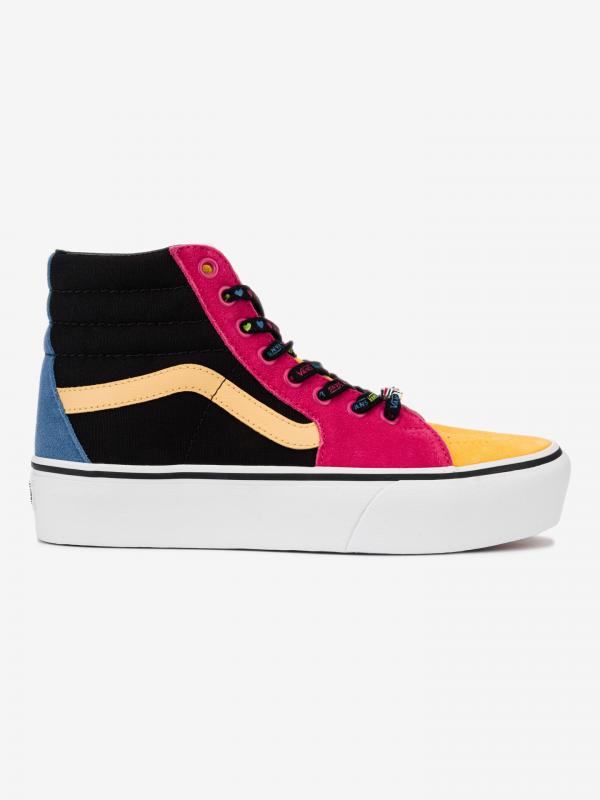 SK8-Hi Platform 2 Tenisky Vans Barevná