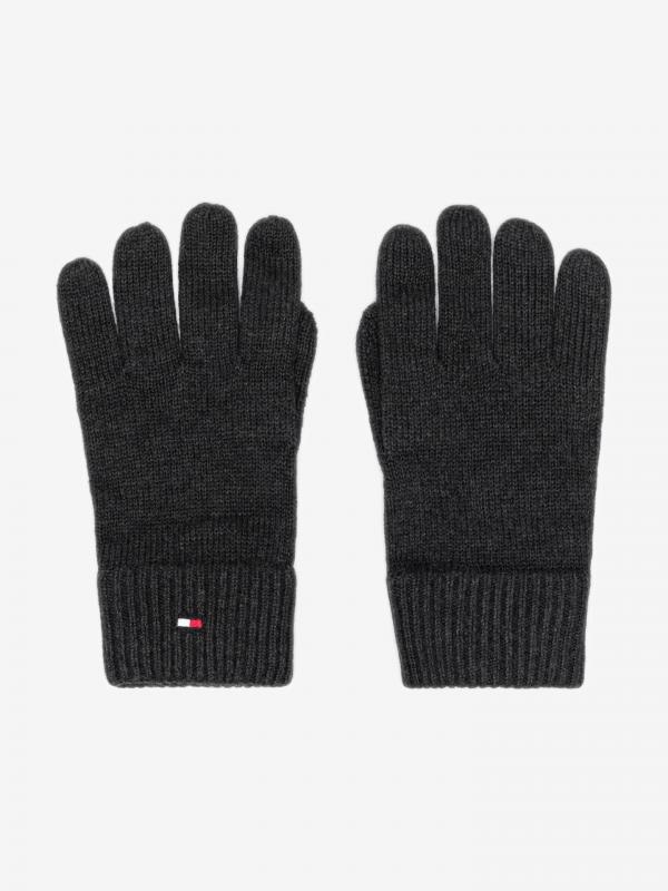 Rukavice Tommy Hilfiger Šedá