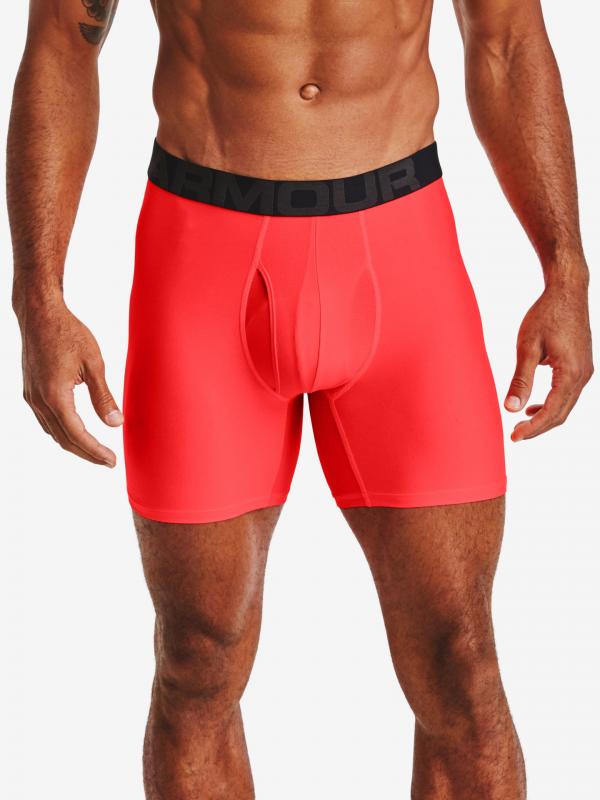 Tech™ 6" Boxerky 2 ks Under Armour Červená