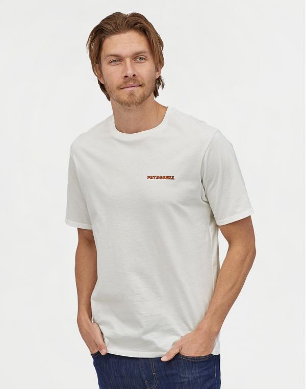Patagonia M's Summit Road Organic T-Shirt White S