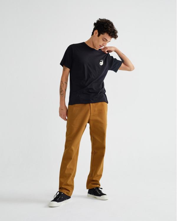 Thinking MU Yin Yang T-shirt Black S