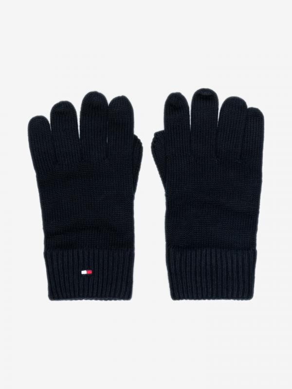Rukavice Tommy Hilfiger Modrá
