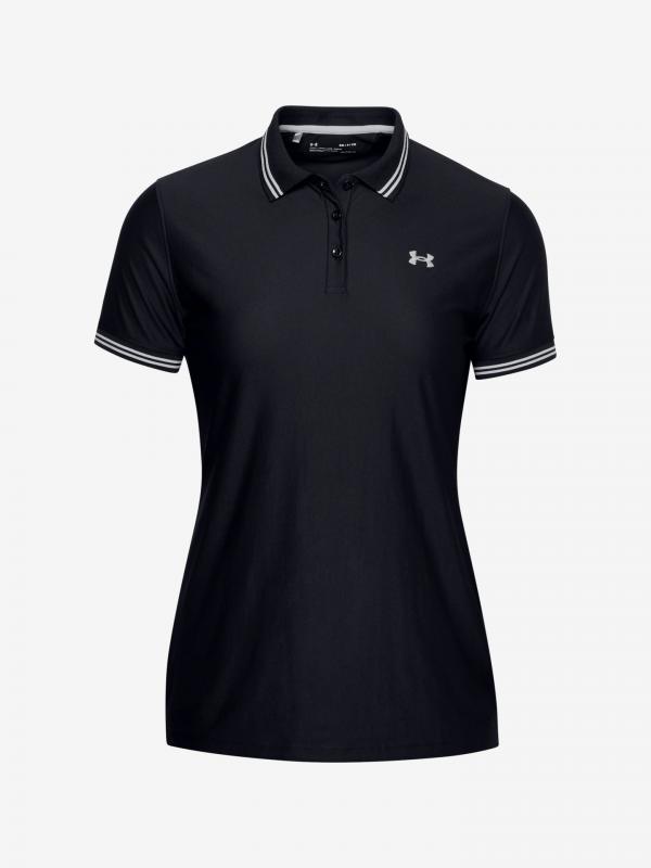 Zinger Pique Polo triko Under Armour Černá