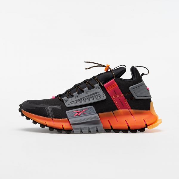 Reebok Zig Kinetica Edge Black/ Pro Pink/ High Vivid Orange