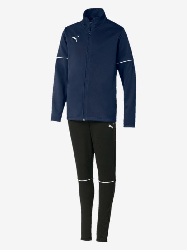 Souprava Puma Teamgoal Tracksuit Core Jr Modrá