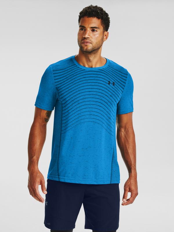 Seamless Triko Under Armour Modrá