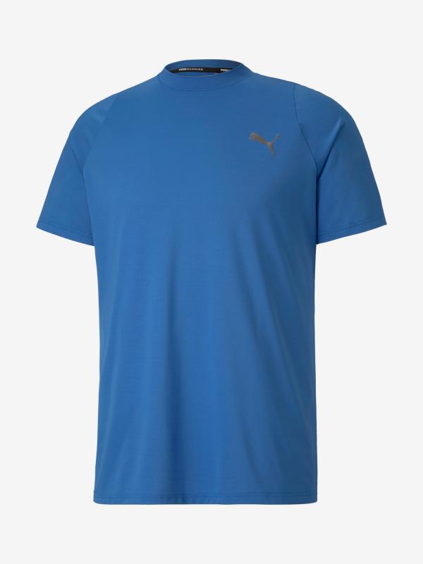 Tričko Puma Power Thermo R+ Tee Modrá