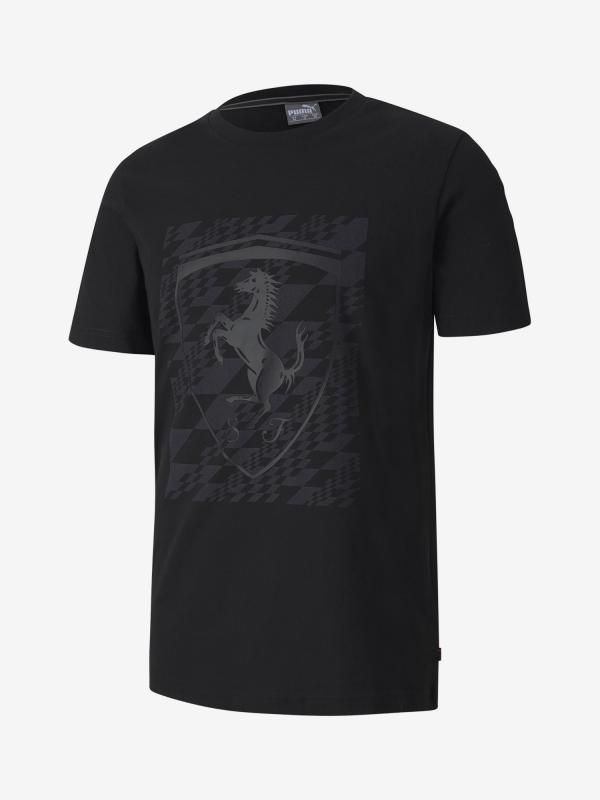 Tričko Puma Ferrari Big Shield Tee+ Černá