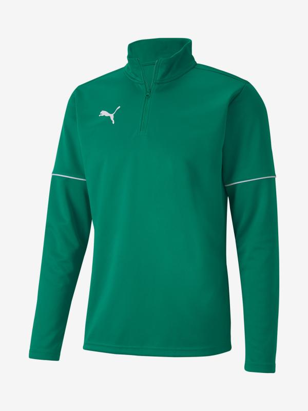 Tričko Puma Teamgoal 1 4 Zip Top Core Zelená