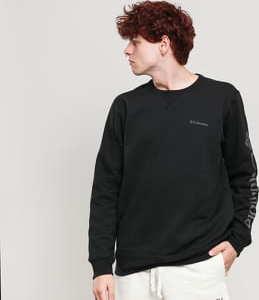 Columbia Columbia Logo Fleece Crew černá