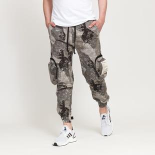 PREACH Cotton Cargo Pant camo šedé / tmavě šedé