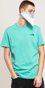 The North Face M SS Simple Dome Tee tyrkysové