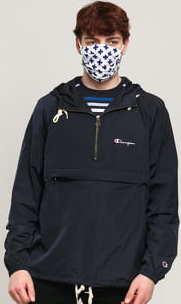 Champion Hooded Jacket navy