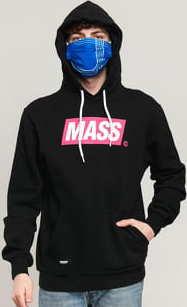 Mass DNM Big Box Hoody černá