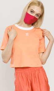adidas Originals Crop Top lososové